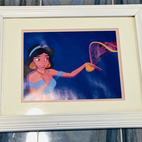 Set of (6) Disney Animated Character Movie Animation Prints, Framed/Matted 8x11 - Picture 12 of 15